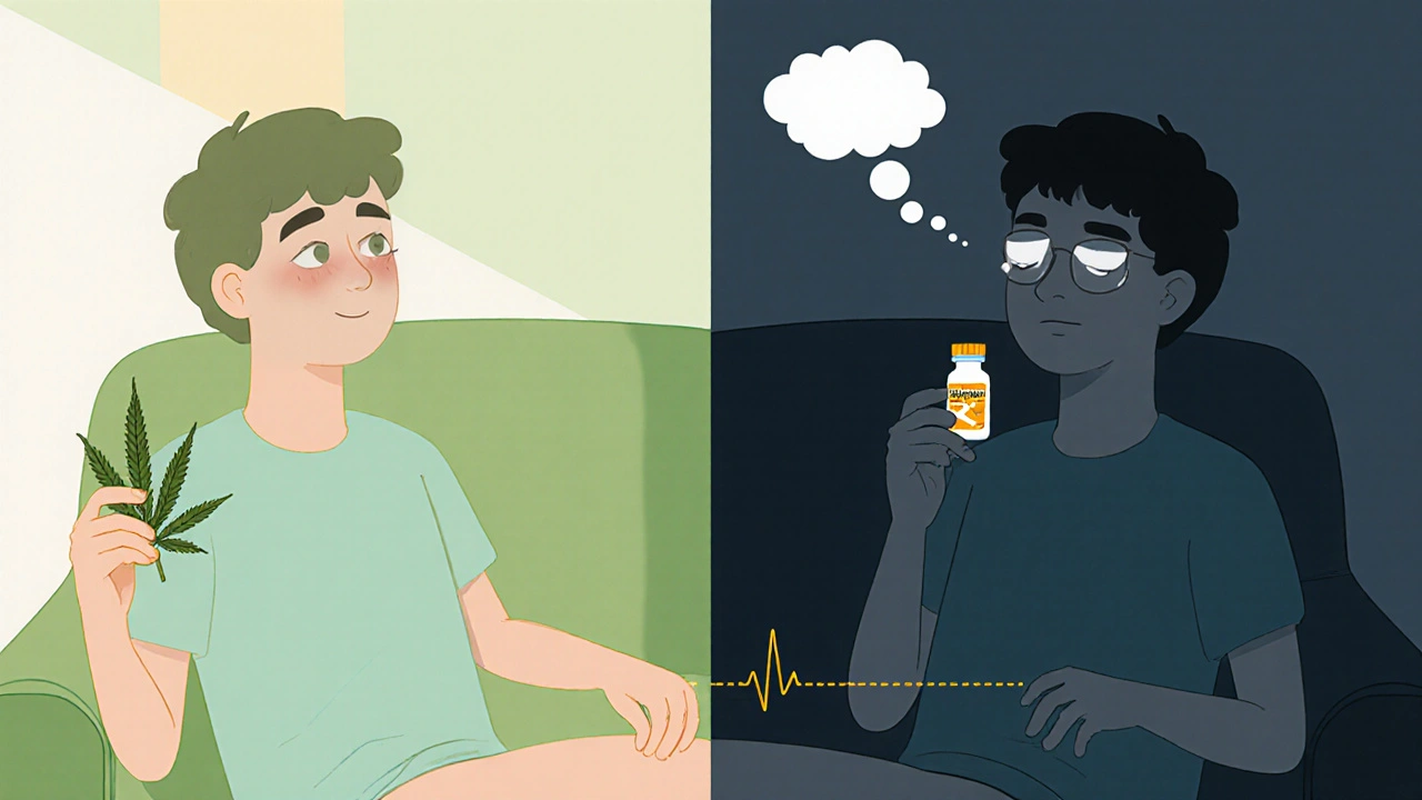 Cannabis and CNS Depressants: Risks of Additive Sedation