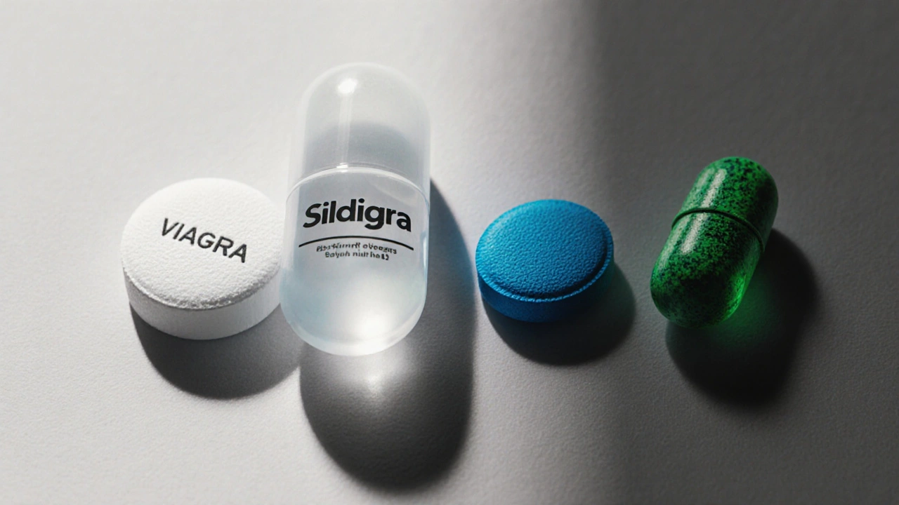 Sildigra Softgel vs Other Sildenafil Options: Full Comparison